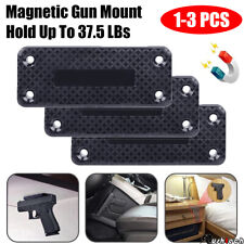 1-3 PCS Gun Magnet Mount Magnetic Holder Holster Concealed Pistol Car Desk Bed picture