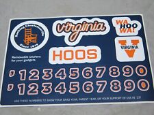 UVA University of Virginia WaHooWa Wahoos Hoos Stickers Football Games Phones picture