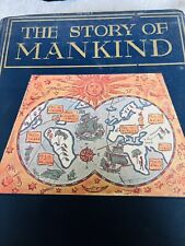 1922 ‘The Story of Mankind’ HENDRIK VAN LOON 1st Ed 7th Printing MAPS/DIAGRAMS picture