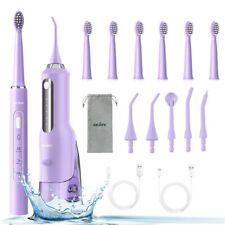SEJOY Sonic Electric Toothbrush and Water Dental Flosser Oral Teeth Cleaner Set  picture