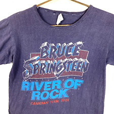 Vintage Bruce Springsteen T-Shirt Small  River Of Rock Canada Tour 1981 Rock 80s picture
