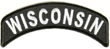Wisconsin Patch Iron on State Rocker - 4