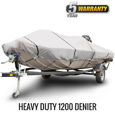 Budge 1200 Denier Waterproof Boat Cover | Fits Standard Deck Boat | 6 Sizes picture