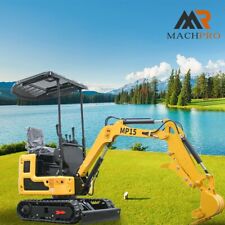 Free Delivery MACHPRO New 1 Ton Mini Excavator EPA engine 11.6hp Tracked Crawler picture