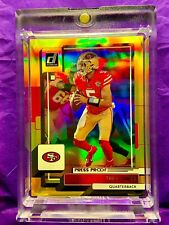 TREY LANCE 🏈 RARE🔥SP🔥REFRACTOR CARD🔥GOLD🔥INVESTMENT🔥HOLO🔥49ERS picture