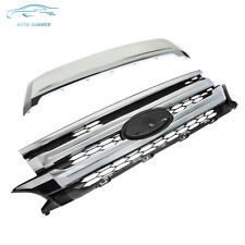 For 2011-2014 Ford Edge Front Center Grille Grill Assembly Chrome Molding Trim picture