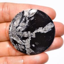 61.50 Cts Natural Chrysanthemum Loose Gemstone Round Cabochon 39X39X5 mm picture