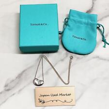 Mint TIFFANY & Co. Sterling Silver 925 Large Bean 20mm Pendant With Box  Auth picture