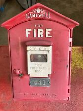Vintage Gamewell fire call box alarm Gamewell Wall mount #441 picture