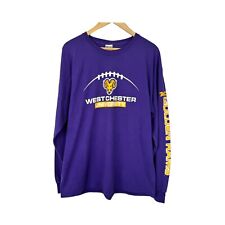 Pre-Owned WCU West Chester University Golden Rams Football Long Sleeve T-Shirt picture