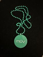 MUV Green Beaded Necklace 4/20 Medical Marijuana Dispensary 2023 picture