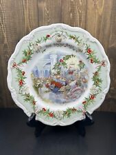 Vintage 1984 The Snow Ball Midwinter Plates Royal Doulton Brambly Hedge 8
