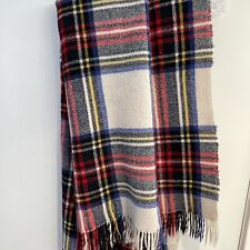 Curvon Vintage Wool Plaid Blanket picture