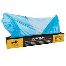 Dura-Gold 16' x 350' Roll Pure Blue Premium Overspray Paintable Plastic Sheeting picture