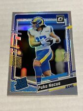2023 DONRUSS OPTIC PUKA NACUA #238 SILVER HOLO PRIZM RATED ROOKIE RAMS SP picture