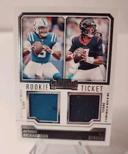 2023 Contenders Anthony Richardson CJ Stroud Rookie Ticket Jersey Relic RC #DS-4 picture