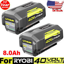 1-4Pack For Ryobi 40Volt 8.0Ah Battery High Capacity Lithium ion OP4050 OP40602 picture