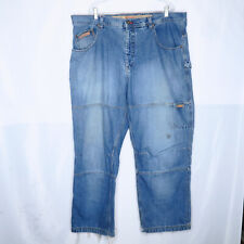 Vintage Pepe Jeans Old School Hip Hop Baggy Fit Jeans Size 44x31 Distressed picture