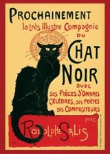 Le Chat Noir The Black Cat French Wall Art Nouveau Art Print Poster 24x36 picture