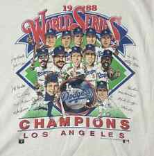 Vintage Los Angeles Dodgers Shirt World Series 1988 MLB Champions picture