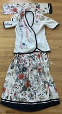 Anne Crimmins for UMI Collection 100% silk floral vintage dress size 8 picture