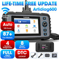 2024 TOPDON AD600 OBD2 Car Scanner Engine ABS SRS AT SAS EPB ETC Diagnostic Tool picture