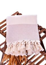 100% Organic Cotton, Water-Absorbing, Turkish Beach Spa Towel, Hand Made picture