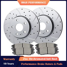 Fit for Chevy Equinox Malibu Impala GMC Terrain Front Brake Discs Rotors & Pads picture