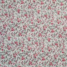 Vintage Pink Calico  3 Yards  Cotton Fabric picture