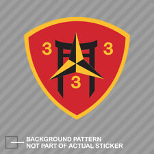 3rd Battalion 3rd Marine Regiment Sticker Decal Vinyl Marines Corp picture