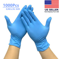 1000Pcs 4 Mil Medical Exam Grade Nitrile Disposable Glove S/M/L/XL Size Gloves picture