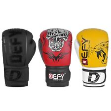 Leather boxing Gloves Training Sparring Muay Thai Punch MMA Fight UFC Gloves New picture