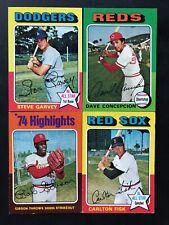 1975 Topps Baseball Card Pick A Player Cards #1-173 Complete your Set (NM-MINT) picture