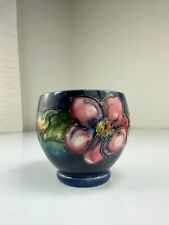 Antique Moorcroft Hand Painted Hibiscus Vase Paper Label Collector item picture