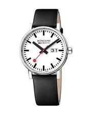 Mondaine Railway EVO 2 40mm Steel White Dial Mens Watch MSE.40210.LB picture