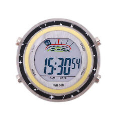 2X Motorcycle Watch Waterproof Handlebar Clock with Glowing Dial Stick-On Clock picture
