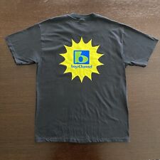 Vintage Y2K Boyzchannel Tee VERY RARE Large Double Sided Boyzopolis Kids TV picture