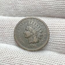 1874 Tough Date Indian Head Cent receive coin pictured, see description #4142 picture