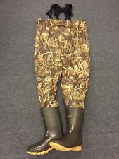 NEW Kobuk Men's Max-4 Camo Premium Breathable Hunting Wader Lug Boots Size 13R picture