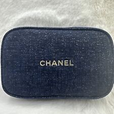 Chanel Makeup Bag 2023 Holiday BLUE Pouch ONLY - Brand New - Authentic picture