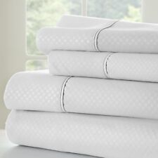 Luxury Soft Embossed 4PC Sheets Set by Kaycie Gray So Soft Collection picture