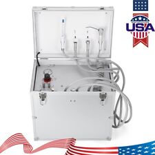 Portable Dental Moble Delivery Unit Air Compressor Syringe Suction 4Hole CE picture