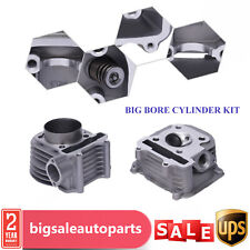 For GY6 150cc 200cc Big Bore Kit Set Cylinder Head Piston Gasket Set 61mm 170cc picture