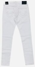 True Religion Men's Rocco Renegade Relaxed Skinny Fit Stretch White Jeans picture