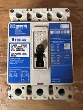 Westinghouse FDB3015L Circuit Breaker 15A 3P 600V - Used Good Condition picture