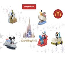 2020 McDONALD'S Disney's Mickey Minnie Runaway Railway Happy Meal Set Of 5 Toys picture