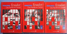 3 VOLUMES ECUADOR: UNA NACION EN CIERNES BY RAFEAL QUINTERO L- AND ERICA CHARVET picture