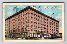 Denver CO-Colorado, The Savoy Hotel Advertising, Antique, Vintage c1923 Postcard picture