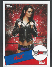 2015 Topps WWE Heritage 2K16 Short Print Paige #5 picture