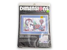 Vtg. Dimensions No Count Cross Stitch Kit NIP Bunny 3934 Barbara's Collectibles picture